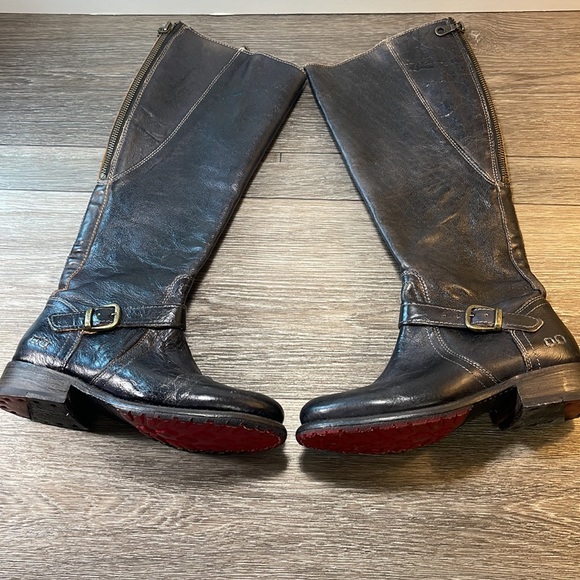 Bed. Stu cobbler woman’s leather boots size 6 (b26) - Picture 2 of 7